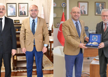 Genel Başkan Yardımcısı Erhan Bayram Bolu Valisi Kılıç ve BAİBÜ Rektörü Alişarlı’yı Ziyaret Etti.