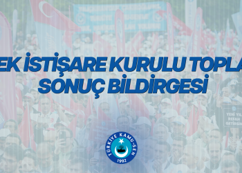 TÜRKİYE KAMU-SEN YÜKSEK İSTİŞARE KURULU TOPLANTISI SONUÇ BİLDİRGESİ