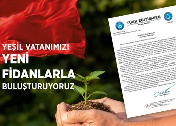YEŞİL VATANIMIZI YENİ FİDANLARLA BULUŞTURUYORUZ
