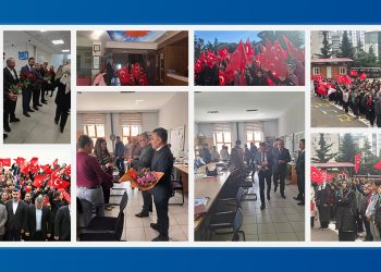 81 İLDE BAYRAKLARLA, FATİHA’LARLA iLK DERSE BAŞLADIK