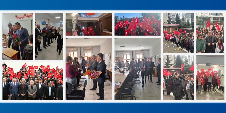 81 İLDE BAYRAKLARLA, FATİHA’LARLA iLK DERSE BAŞLADIK