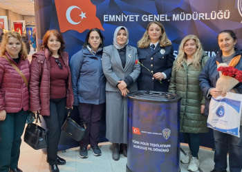 TÜRK EĞİTİM-SEN MERKEZ KADIN KOMİSYONU’NDAN POLİS HAFTASINDA ANLAMLI ZİYARET